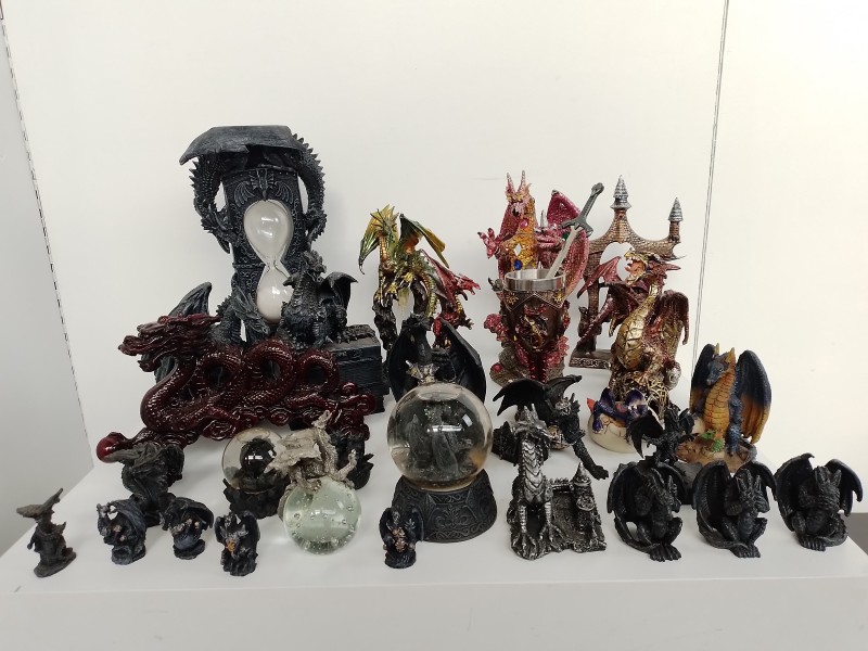 Collectie Chinese draken en -accessoires
